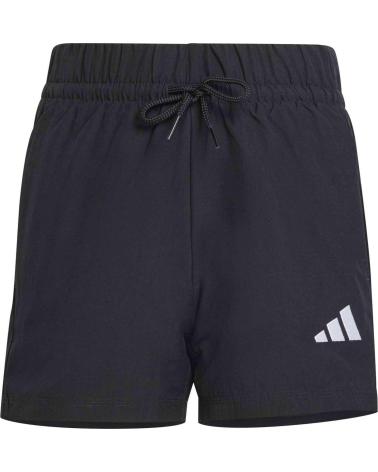 ADIDAS PANTALÓN CORTO DEPORTIVO CON CORDÓN AJUSTABLE NEGRO