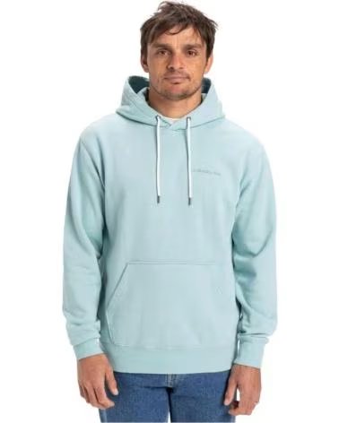 QUIKSILVER FELPA CON CAPPUCCIO QUIKSILVER DA UOMO VERDE