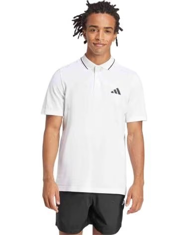 ADIDAS POLOS HOMBRE MODELO M 3S PQ PS COLOR BLANCO WHTBLK