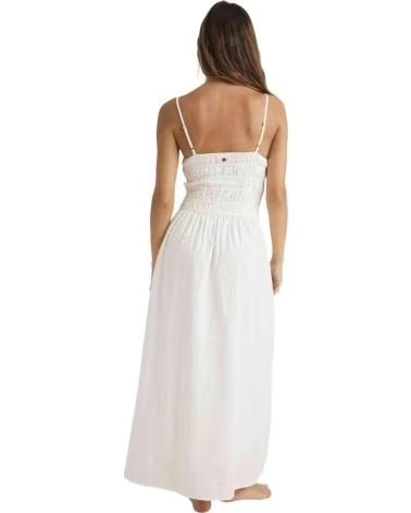 BILLABONG VESTIDO LARGO BLANCO SIN TIRANTES PARA MUJER BILLABONG BLANCO