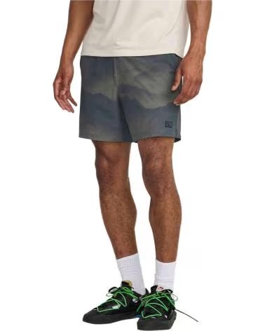 RVCA PANTALONCINO RVCA DA UOMO VERDE