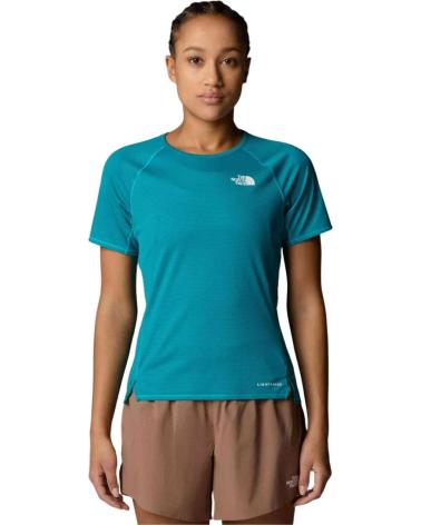 THE NORTH FACE CAMISETA DE MANGA CORTA EN PARA MUJER AZUL
