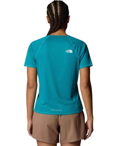 THE NORTH FACE CAMISETA DE MANGA CORTA EN PARA MUJER AZUL