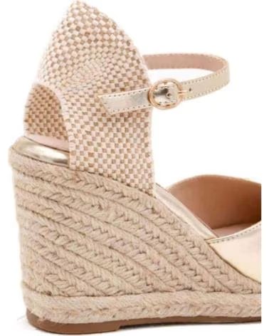 AZAREY ESPADRILLAS CON ZEPPA ARGENTO DA DONNA AZAREY PLATEADO