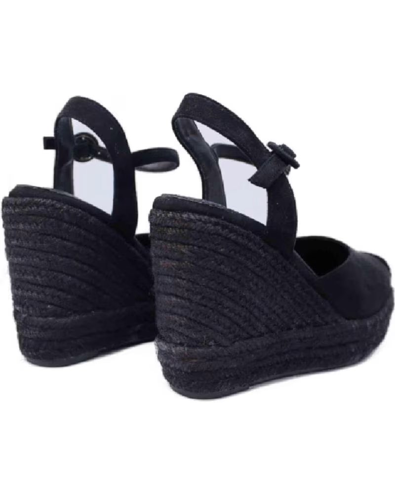 AZAREY AZAREY ESPADRILLE ANABELA FEMININA EM PRETO NEGRO