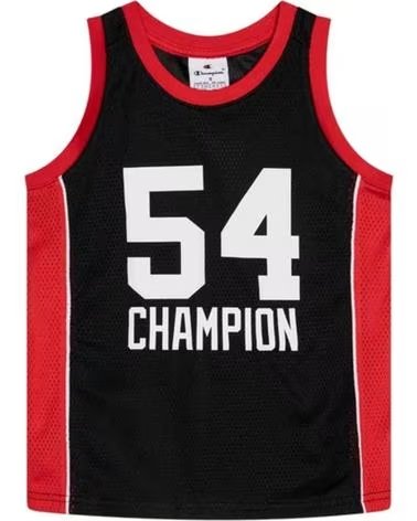 CHAMPION CAMISETA DE TIRANTES EN PARA NINOS UNISEX NEGRO