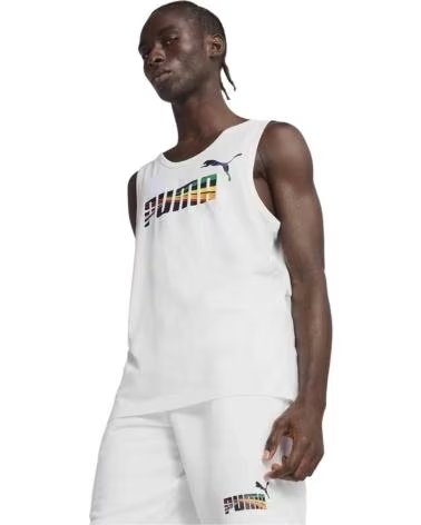 PUMA CAMISETA SIN MANGAS PUMA LOVE UNITED TANK UNISEX BLANCO