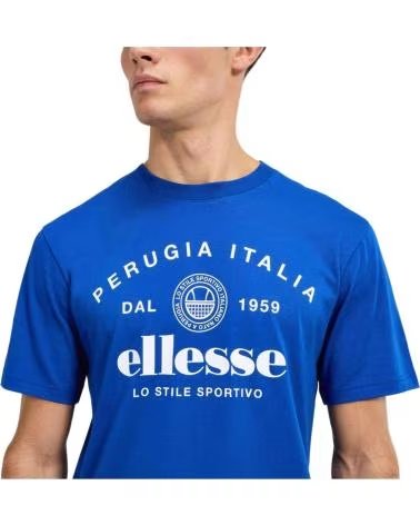 ELLESSE CAMISETA DE MANGA CURTA MASCULINA ELLYSE AZUL