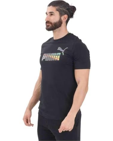 PUMA CAMISETA PUMA LOVE UNITED UNISSEX PRETA NEGRO