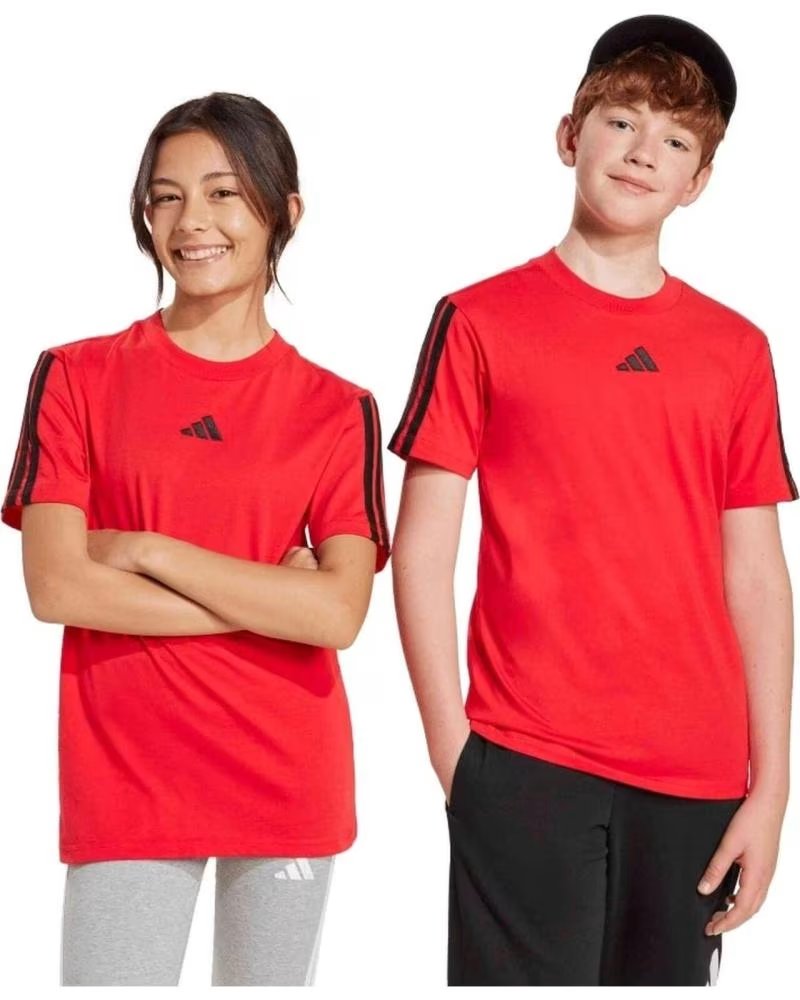 ADIDAS ADIDAS KURZARM-T-SHIRT FÜR KINDER ROJO