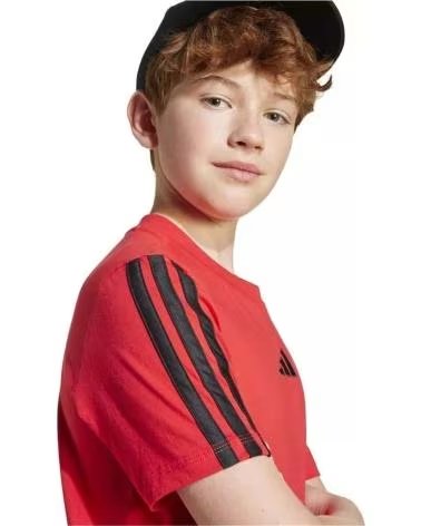 ADIDAS ADIDAS KURZARM-T-SHIRT FÜR KINDER ROJO