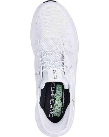 SKECHERS SCARPE DA GINNASTICA SKECHERS DA UOMO BIANCHE BLANCO