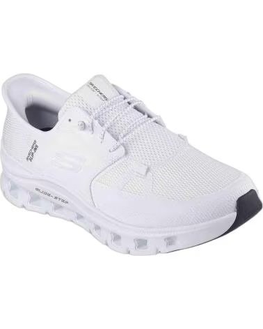 SKECHERS SCARPE DA GINNASTICA SKECHERS DA UOMO BIANCHE BLANCO
