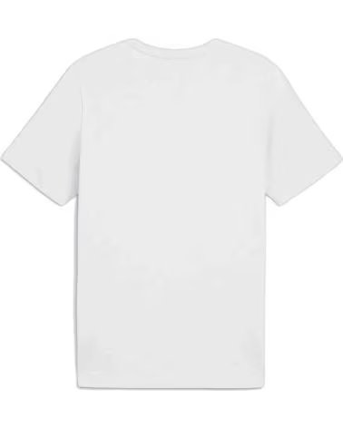 PUMA CAMISETA PUMA MASCULINA MANGA CURTA LOGO GRANDE BLANCO