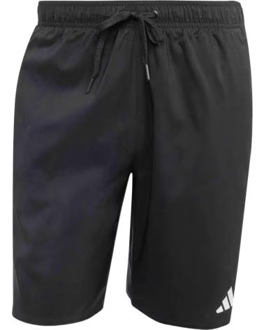 ADIDAS COSTUME DA BAGNO ADIDAS ESSENTIALS 3 STRISCE DA UOMO NEGRO