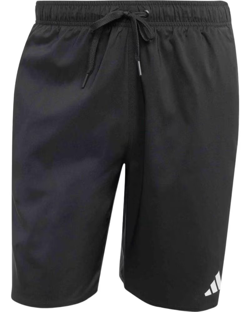 ADIDAS COSTUME DA BAGNO ADIDAS ESSENTIALS 3 STRISCE DA UOMO NEGRO