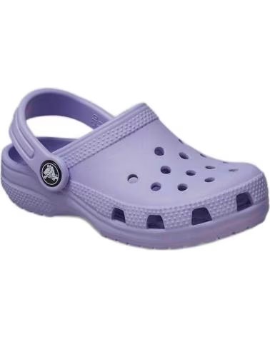 CROCS ZUECOS INFANTILES CLASSIC CLOG MORADO