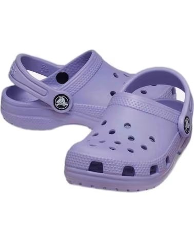 CROCS ZUECOS INFANTILES CLASSIC CLOG MORADO