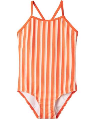 NAME IT BAÑADOR DE UNA PIEZA A RAYAS NARANJA