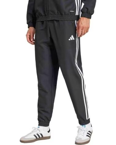 ADIDAS PANTALONI ADIDAS ESSENTIALS 3 STRISCE DA UOMO NEGRO
