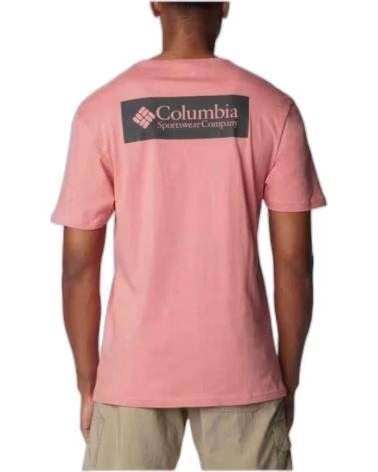 COLUMBIA COLUMBIA MEN´S SHORT SLEEVE T-SHIRT ROSA