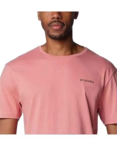 COLUMBIA COLUMBIA MEN´S SHORT SLEEVE T-SHIRT ROSA