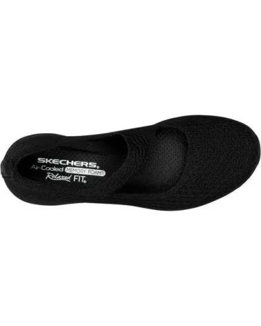 SKECHERS SAPATOS SKECHERS FEMININO MARY JANE PRETO NEGRO