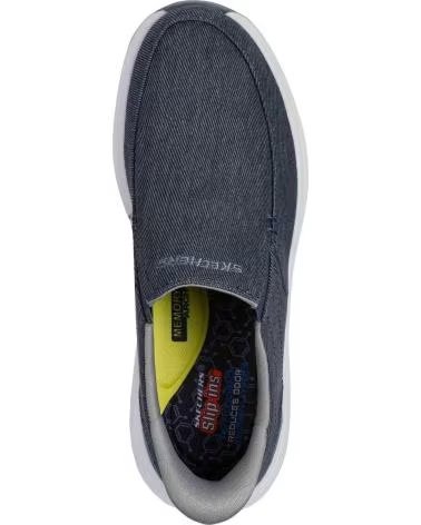SKECHERS ZAPATILLAS HOMBRE MODELO SLIP-INS DECKLAN GULLIVER COLOR AZU NVY