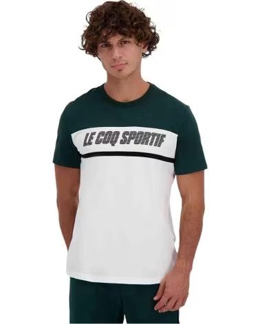 LE COQ SPORTIF CAMISETA DE MANGA CORTA LE COQ SPORTIF PARA HOMBRE BLANCO