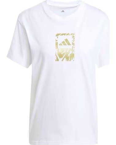 ADIDAS CAMISETA ADIDAS W T MET TEE 2 PARA MUJER BLANCO