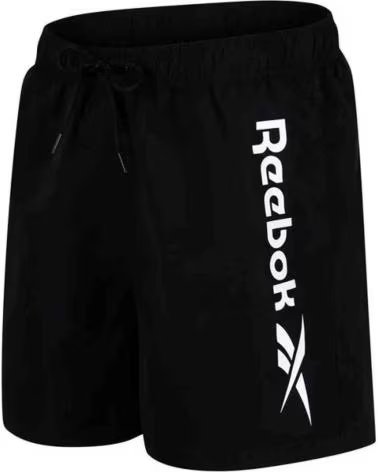 -REEBOK-PANTALONCINO REEBOK NERO-BLACK