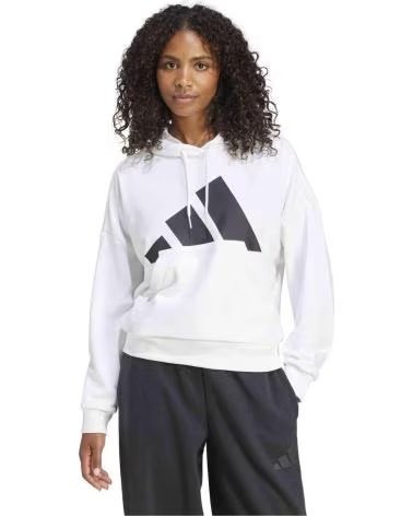 ADIDAS MOLETOM COM CAPUZ ADIDAS W BL FT HD FEMININO BLANCO