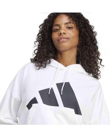 ADIDAS MOLETOM COM CAPUZ ADIDAS W BL FT HD FEMININO BLANCO
