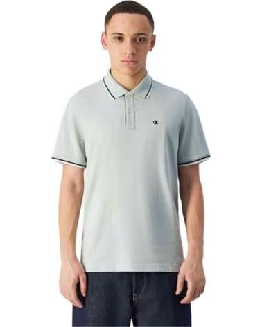 CHAMPION CHAMPION POLOSHIRT MIT KURZEN ÄRMELN FÜR HERREN VERDE