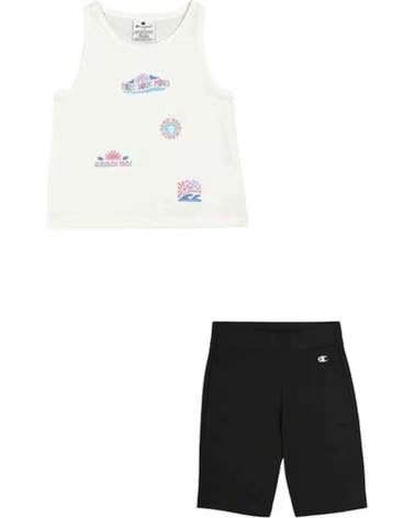 CHAMPION CONJUNTO EN PARA NINOS UNISEX BLANCO