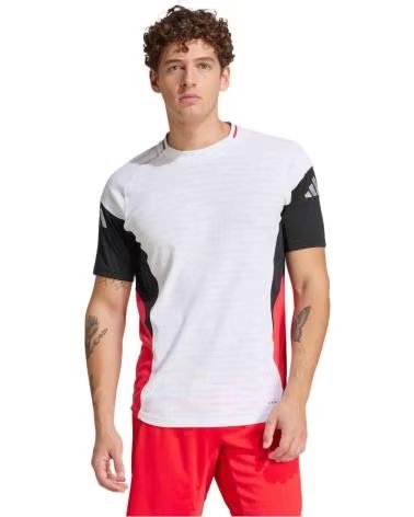 ADIDAS MAGLIETTA DA ALLENAMENTO ADIDAS TIRO25 DA UOMO BIANCA BLANCO