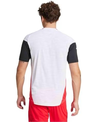 ADIDAS MAGLIETTA DA ALLENAMENTO ADIDAS TIRO25 DA UOMO BIANCA BLANCO