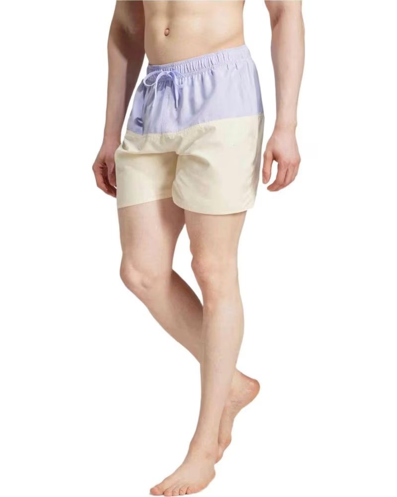 ADIDAS COSTUME DA BAGNO ADIDAS DA UOMO, COLORE BEIGE E BLU BEIGE