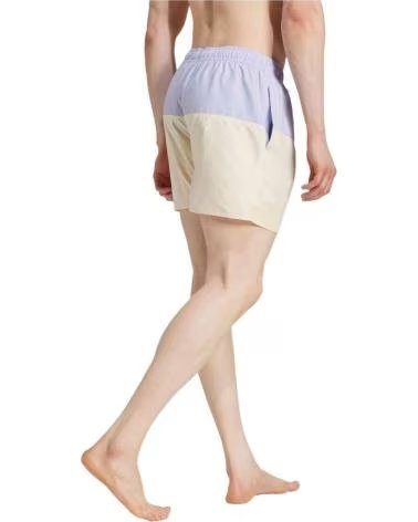 ADIDAS COSTUME DA BAGNO ADIDAS DA UOMO, COLORE BEIGE E BLU BEIGE
