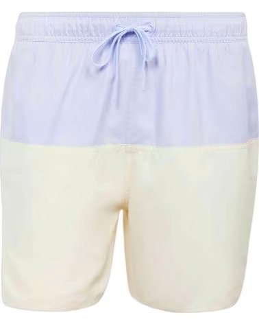 ADIDAS COSTUME DA BAGNO ADIDAS DA UOMO, COLORE BEIGE E BLU BEIGE