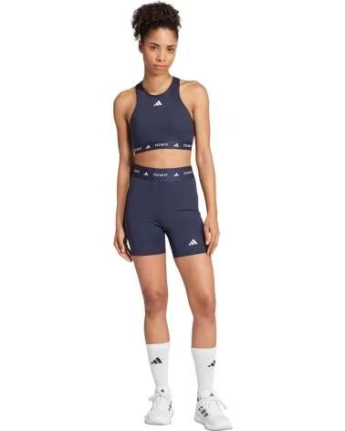 ADIDAS PANTALON CORTO EN PARA MUJER AZUL