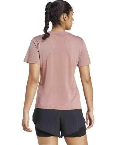 ADIDAS MAGLIETTA ADIDAS A MANICHE CORTE DA DONNA MARRON