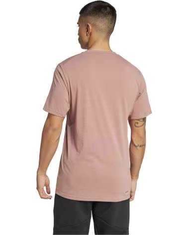 ADIDAS CAMISETA ADIDAS MANGA CORTA HOMBRE MARRÓN MARRON