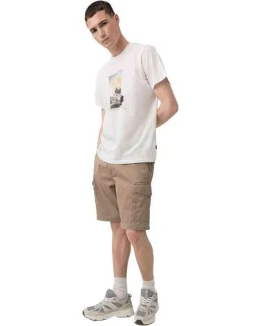 TIFFOSI CAMISETA TIFFOSI DE MANGA CURTA COM ESTAMPA GRÁFICA MASCULINA BLANCO