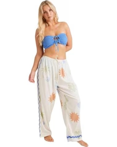 BILLABONG BILLABONG WOMEN´S MULTICOLOR LONG PANTS MULTICOLOR