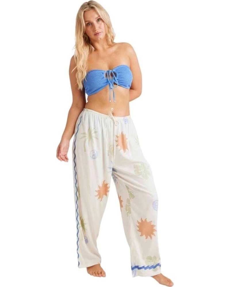 BILLABONG BILLABONG WOMEN´S MULTICOLOR LONG PANTS MULTICOLOR