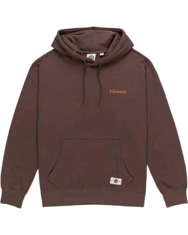 ELEMENT ELEMENT FELPA CON CAPPUCCIO "SMOKEY BEAR" MARRON