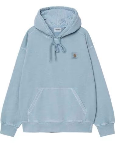 CARHARTT WIP FELPA CON CAPPUCCIO CARHARTT WIP DA UOMO BLU AZUL