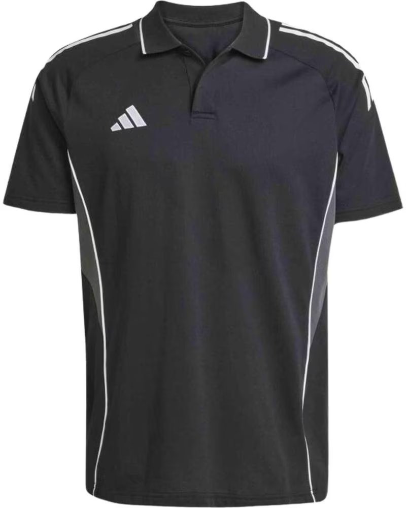 ADIDAS POLO ADIDAS A MANICHE CORTE DA UOMO NEGRO
