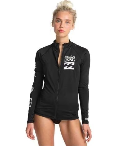 BILLABONG LANGARMSHIRT FÜR DAMEN NEGRO